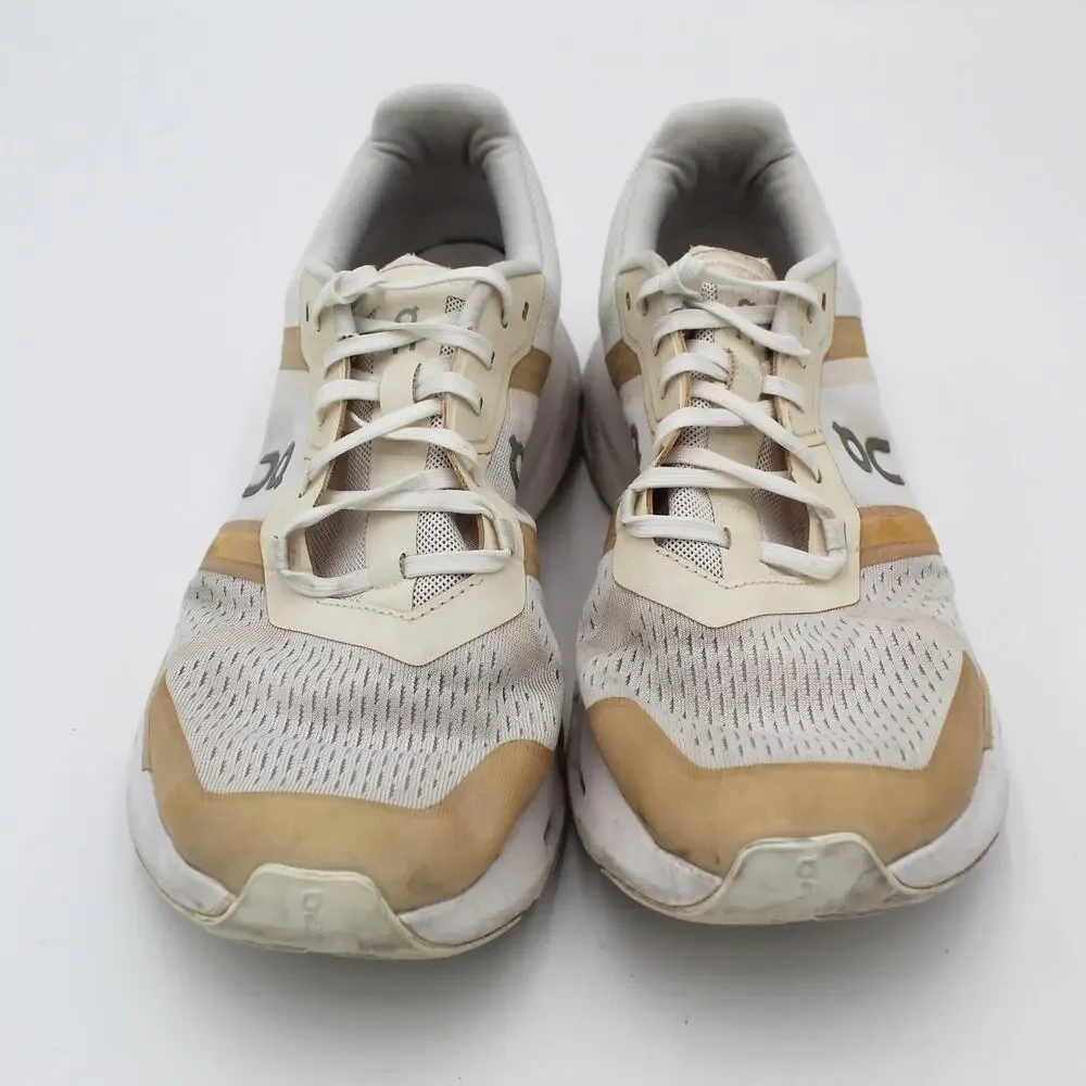 On Cloud Cloudpulse Mens 11 White Cream Gym Sneakers Walking Athletic Shoes